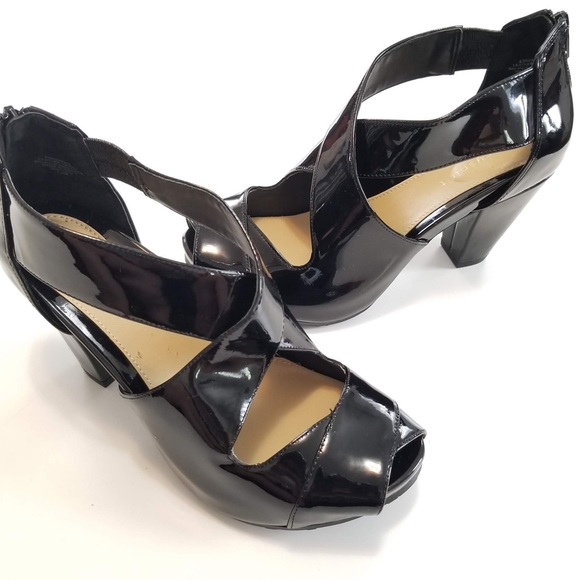 easy spirit patent leather shoes